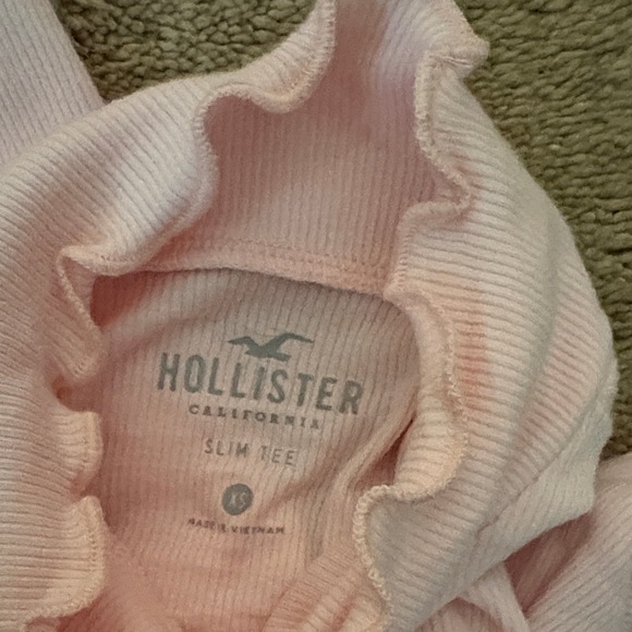 Pink Ruffled Women's Top - Picture 4 of 4